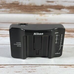 Nikon MH‑21 Quick Charger for EN‑EL4 / EN‑EL4a — Genuine OEM — Used